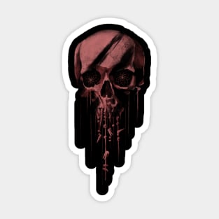 Skull and dream catcher Sticker